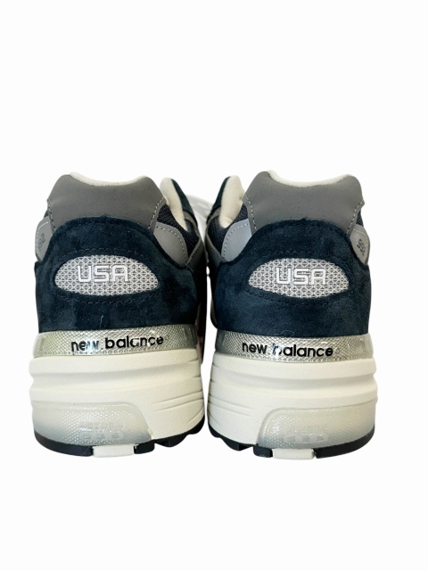【中古】ニューバランス NEW BALANCE 992 NAVY 2025 U992NY 27 紺 ネイビー ブランド古着ベクトル中古▲■260411_5