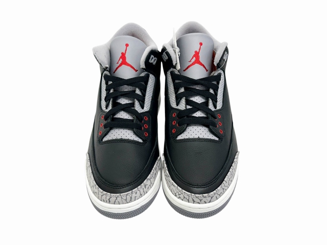 【中古】ナイキ NIKE Air Jordan 3 Retro Black Cement 2024 エアジョーダン 3 レトロ ブラック セメント 260410