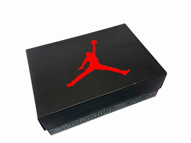 【中古】ナイキ NIKE Air Jordan 3 Retro Black Cement 2024 エアジョーダン 3 レトロ ブラック セメント 260410