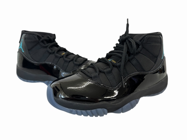 【中古】ナイキ NIKE AIR JORDAN 11 RETRO Gamma エア ジョーダン 11 レトロ ガンマ CT8012-047 27 黒 ▲■ 260411