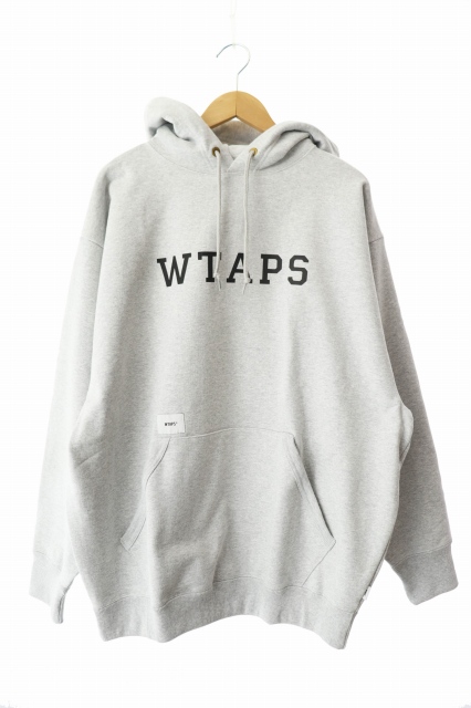 【中古】ダブルタップス WTAPS 25SS ACADEMY HOODY COTTON アカデミー コットン フーディ パーカー 04 グレー 260423