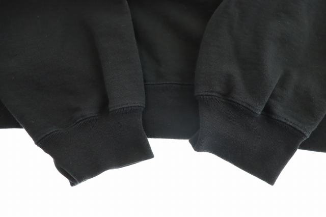 【中古】シュプリーム SUPREME 26SS ショップ フラッグ ハーフ ジップ スウェット プルオーバー XL 黒 ブラック_4