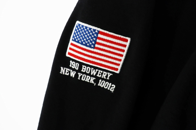 【中古】シュプリーム SUPREME 26SS ショップ フラッグ ハーフ ジップ スウェット プルオーバー XL 黒 ブラック_5