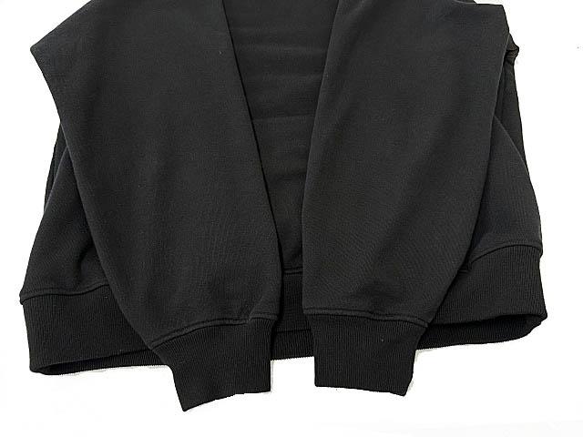 【中古】コモリ COMOLI 25AW コットン裏毛パーカ プルオーバー フーディ C03-05017 3 黒ブラック 260420 メンズ_3