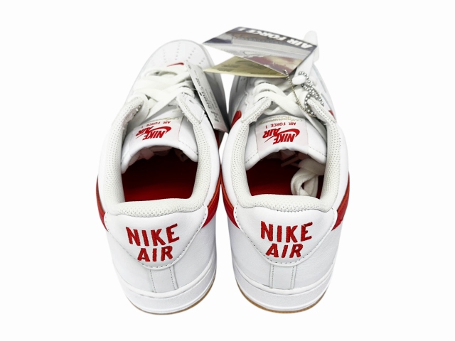 【中古】ナイキ エアフォース1 ロー カラー オブ ザ マンス ユニバーシティ レッド DJ3911-102 26.5 ▲■260414_5