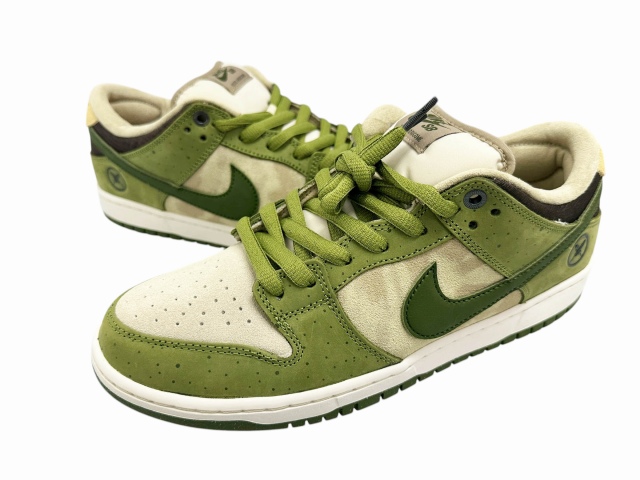 【中古】ナイキ NIKE ×Yuto Horigome 堀米雄斗 ナイキ ダンク ロー 抹茶 HF8022-300 28.5 グリーン ▲■260419