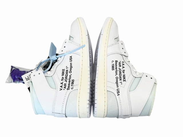 【中古】ナイキ NIKE × Virgil Abloh Archive (V.A.A.) Air Jordan 1 Retro High OG SP ALASKA AA3834-100 ▲■260416_3