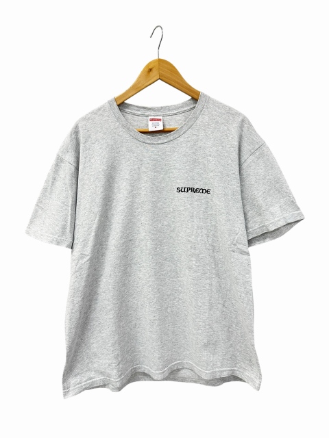 【中古】シュプリーム SUPREME 23AW Worship Tee プリント 半袖 Ｔシャツ M 灰 グレー ブランド古着ベクトル 中古☆AA★260520 メンズ