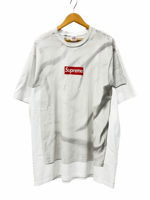 【中古】シュプリーム SUPREME ×MM6 エムエムシックス 24SS Box Logo Tee ロゴ 半袖Tシャツ XXL 白☆AA★260521