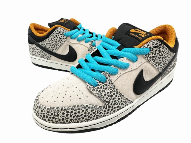 【中古】ナイキ NIKE SB ダンク ロー プロ エレクトリック サファリ ファントム FZ1233-002 27 ▲■260420