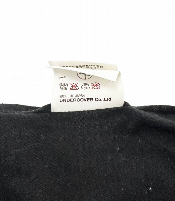 【中古】アンダーカバー UNDERCOVER BUT BEAUTIFUL期 HELLO MY ruler Tee プリント Tシャツ 半袖 M 黒 260429 メンズ_5