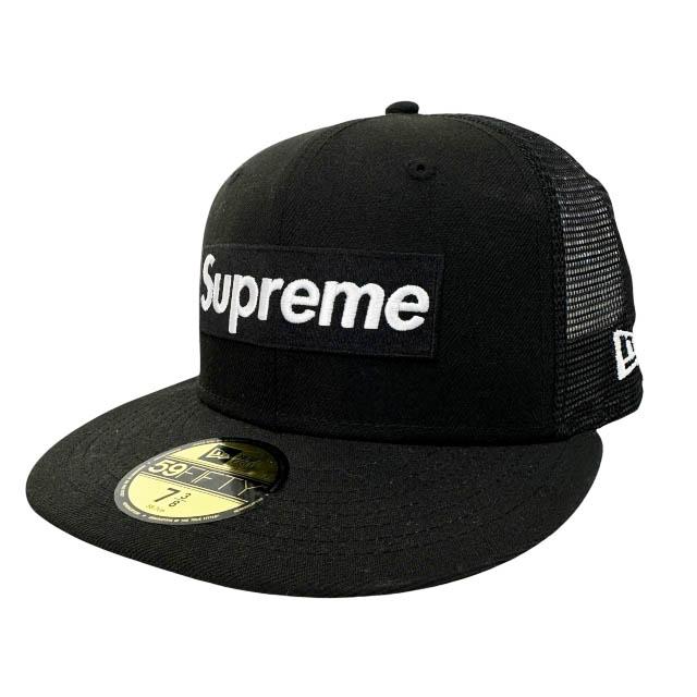 【中古】シュプリーム SUPREME ×ニューエラ 24SS Box Logo Mesh Back ボックス ロゴ メッシュ キャップ 黒▲260524