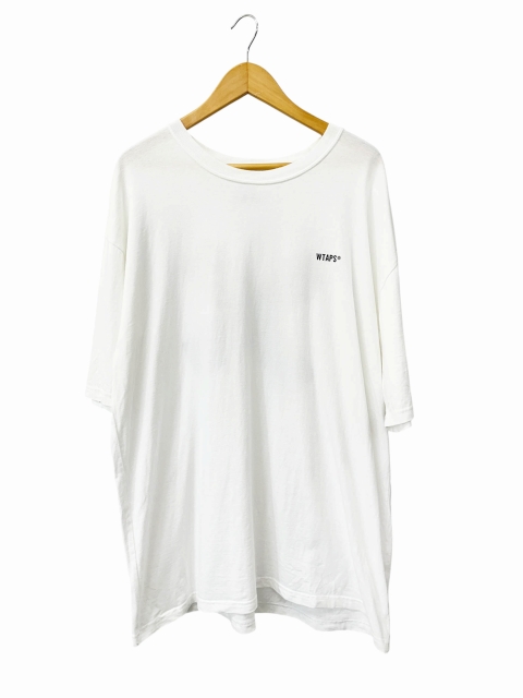 【中古】ダブルタップス WTAPS 20SS MMXX TEE ロゴ プリント 半袖 Ｔシャツ 05 白 ホワイト 260508 メンズ
