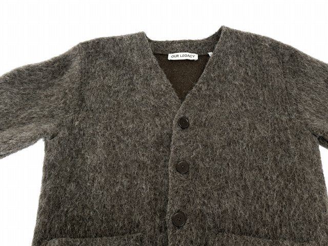 【中古】アワーレガシー OUR LEGACY 24AW Mole Grey Mohair Cardigan モヘア カーディガン M4236CM 44 260427_2