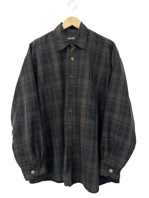【中古】アワーレガシー OUR LEGACY 25SS BORROWED SHIRT チェック柄 ボローテッド 長袖シャツ M2252OB 46 260429