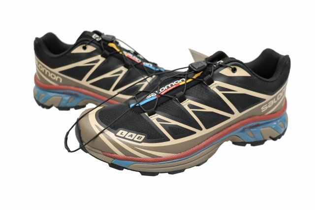 【中古】サロモン Salomon XT-6 BLACK FALCON COW HIDE ブラック ファルコン カウハイド l47293800 27 黒 ▲■260501