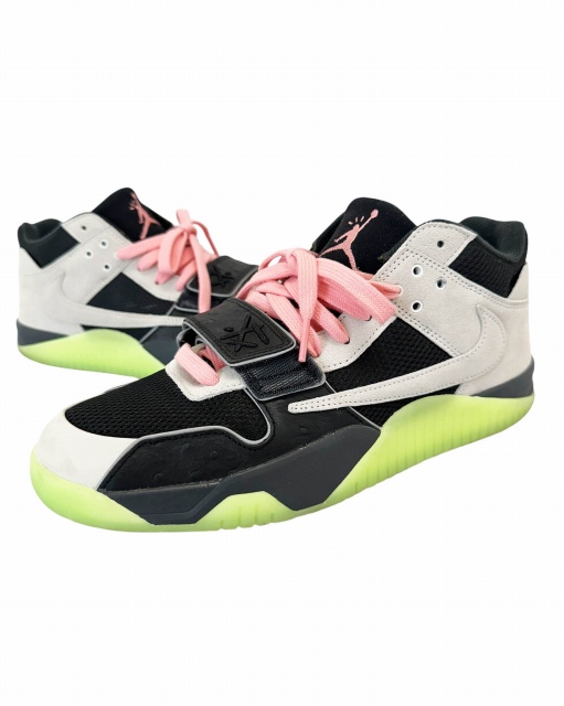 【中古】ナイキ NIKE ×TRAVIS SCOTT トラヴィス スコット ×CHASE B チェイス B JUMPMAN JACK T-REXX 28.5 ▲■260502