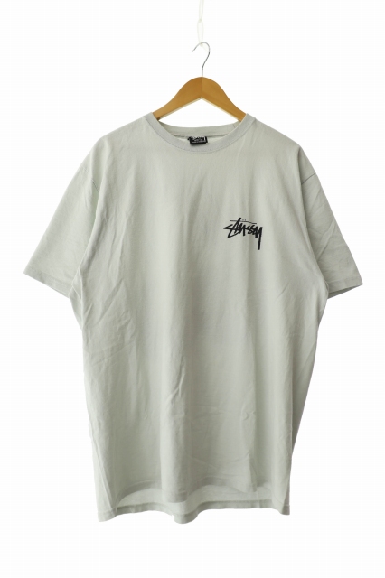 【中古】ステューシー STUSSY 24SS CHERRIES TEE チェリーズ 半袖 Tシャツ L ライトブルー  260508 メンズ