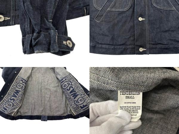 【中古】テンダーロイン TENDERLOIN 22SS DENIM JKT WASH ウォッシュ デニム ジャケット S インディゴ 260504 メンズ_8