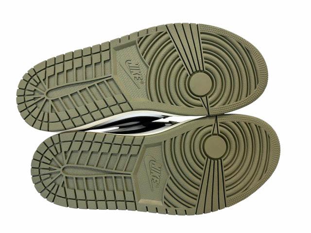 【中古】ナイキ NIKE AIR JORDAN 1 LOW OG エア ジョーダン 1 ロー ミディアム オリーブ HQ6998-200 27▲■260506_4