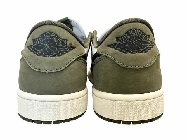 【中古】ナイキ NIKE AIR JORDAN 1 LOW OG エア ジョーダン 1 ロー ミディアム オリーブ HQ6998-200 27▲■260506_5