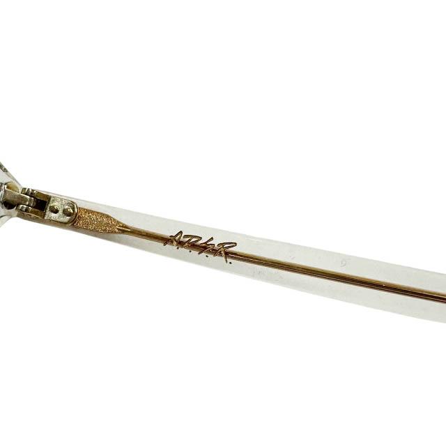 【中古】A.D.S.R. エーディーエスアール SATCHMO サッチモ 03 クリア フレーム サングラス クリア ゴールド▲■260515_5