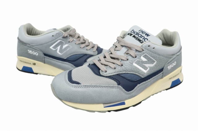 【中古】ニューバランス NEW BALANCE M1500UKF MADE IN ENGLAND 40th Anniversary イングランド製 28 灰 ▲■ 260516
