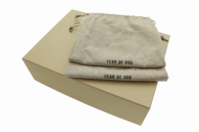 【中古】フィアオブゴッド Fear of God EVA Runner エヴァ 伝令 FG24FW80-8006 41 灰 薄墨色 ▲■260620 メンズ