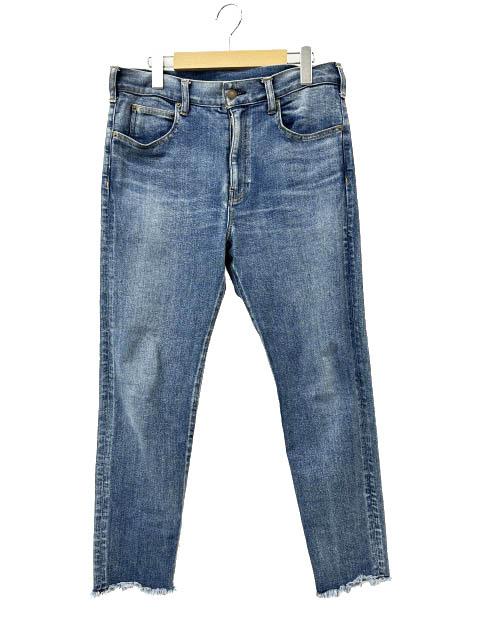 【中古】アンダーカバー UNDERCOVER 21SS カットオフ 裾タチキリ ストレッチ カツラギ パンツ デニム 3 260530