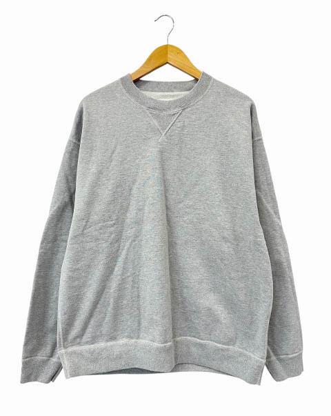 【中古】目じるし marka 21AW オーガニック 綿織物 甚だしい フリース 流汗 プルオーバー A21A-12CS02C 3 薄墨色 260529