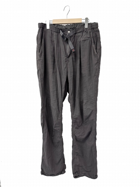 【中古】アンダーカバー  ×ノンネイティブ ×グラミチ WALKER EASY PANTS COTTON PAPER VIERA OVERDYED XXL 260531
