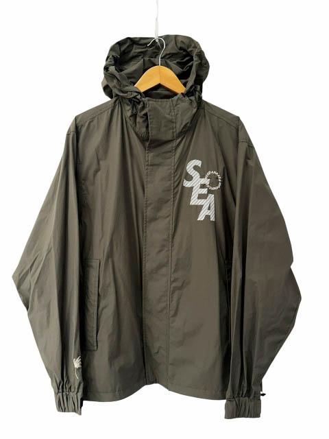 【中古】ウィンダンシー WIND AND SEA 22AW FIELD SHELL PARKA ロゴ フィールド シェル パーカー ジャケット M 260610