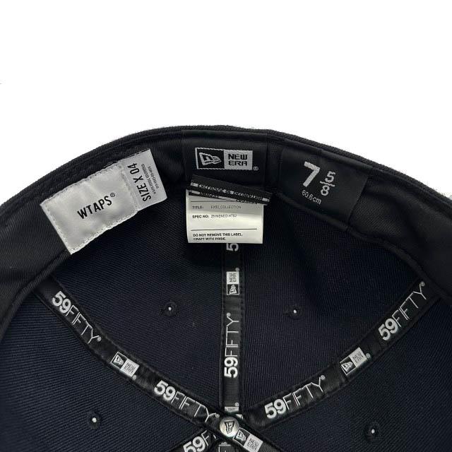 【中古】ダブルタップス WTAPS ×NEWERA ニューエラ 25SS 59FIFTY LOW PROFILE CAP POLY TWILL キャップ▲260612_6
