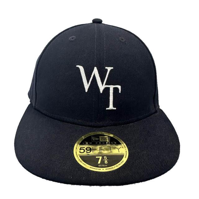 【中古】ダブルタップス WTAPS ×NEWERA ニューエラ 59FIFTY LOW PROFILE CAP POLY TWILL ロゴ刺繍キャップ 黒 260612_1