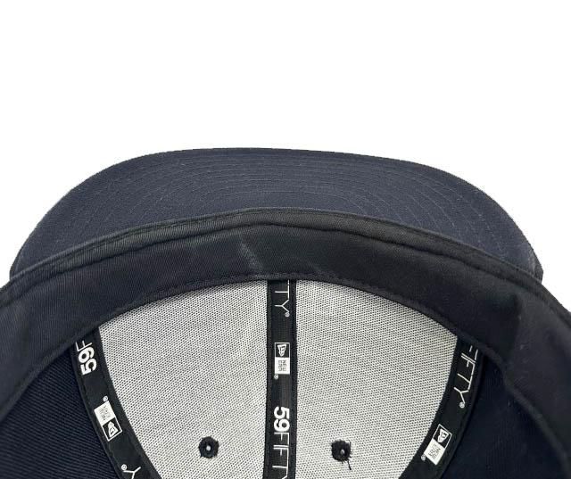 【中古】ダブルタップス WTAPS ×NEWERA ニューエラ 59FIFTY LOW PROFILE CAP POLY TWILL ロゴ刺繍キャップ 黒 260612_5
