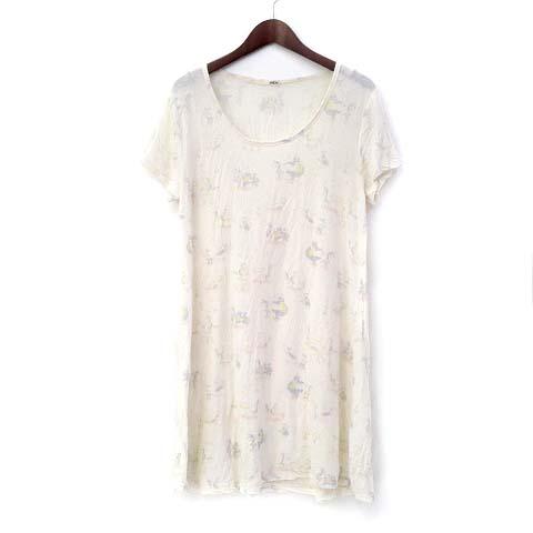 中古 ジェラートピケ Gelato Pique ワンピース オフホワイト 半袖 ミニ 総柄 レディースの通販はau Pay マーケット ブランド古着のベクトル