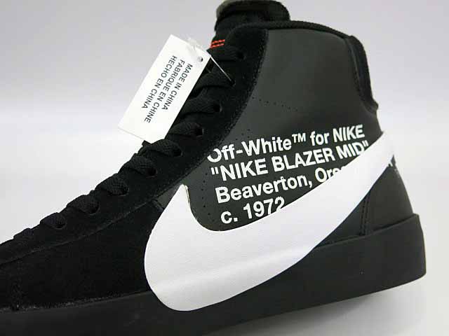 blazer mid off white black