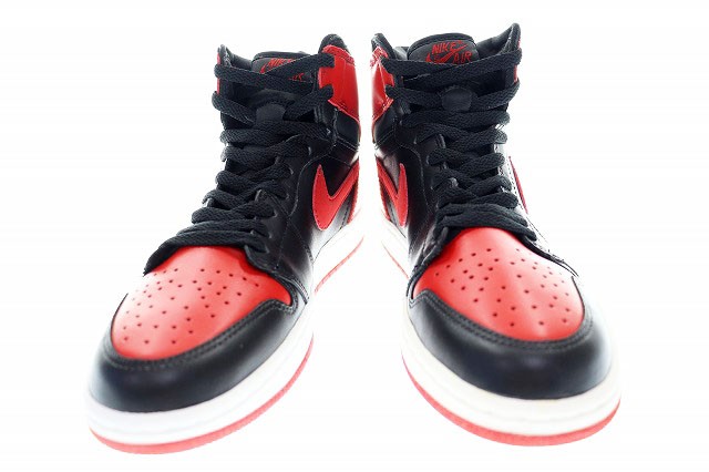 未使用品 ナイキ NIKE AIR JORDAN 1 RETRO BRED 2001 27cm 136066-061