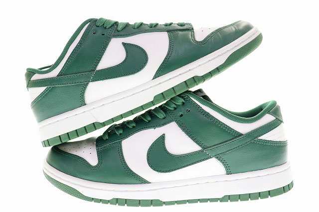 中古】ナイキ NIKE DUNK LOW RETRO TEAM GREEN 27.5cm DD1391-101