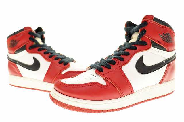 中古】ナイキ NIKE AIR JORDAN 1 BG CHICAGO 1994 23cm 4Y 153126-101