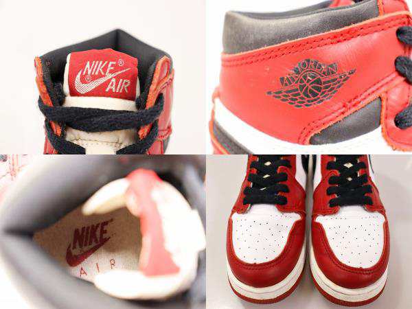 中古】ナイキ NIKE AIR JORDAN 1 BG CHICAGO 1994 23cm 4Y 153126-101