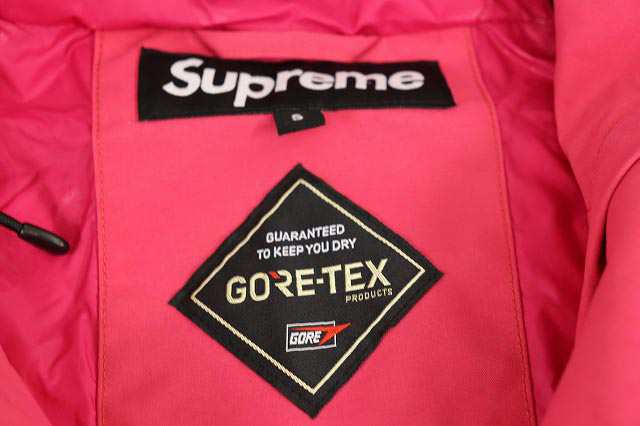 専門店の安心の1ヶ月保証付 Supreme GORE-TEX Tech Shell Jacket Pink