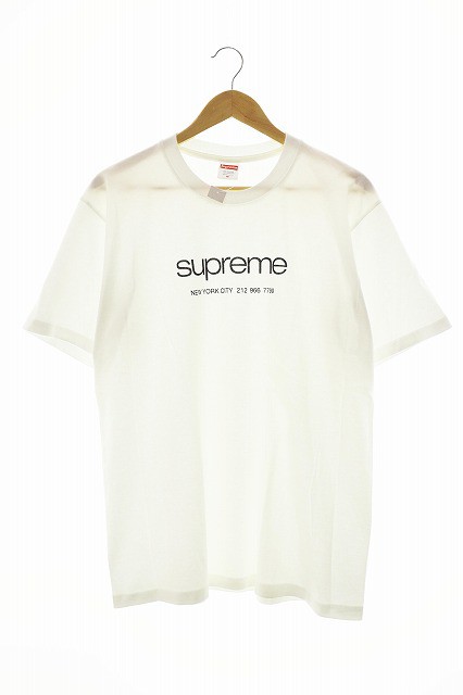 20SS Supreme シュプリーム Shop Tee 半袖Tシャツ M 白 - Tシャツ ...