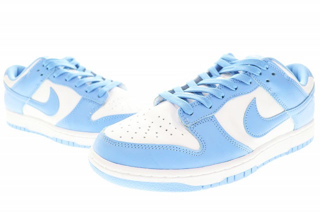 中古】ナイキ NIKE DUNK LOW RETRO UNIVERSITY BLUE 2021 28cm ダンク ...