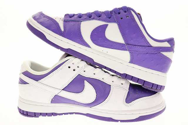 中古】ナイキ NIKE W DUNK LOW SE MADE YOU LOOK 2021 27cm PURPLE