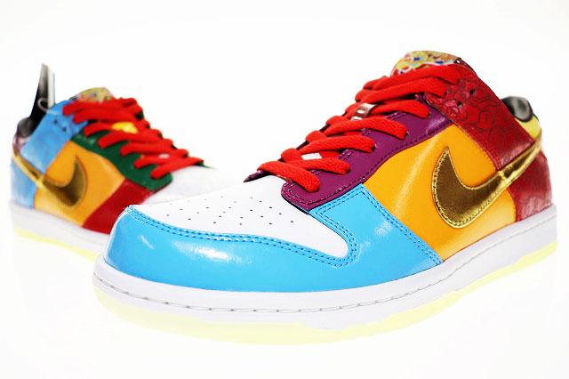【中古】未使用 ナイキ NIKE DUNK LOW PREMIUM FUKUOKA YAMAKASA 2008 28.5cm 323438-171 ダンク 福岡 山笠 230314の通販は