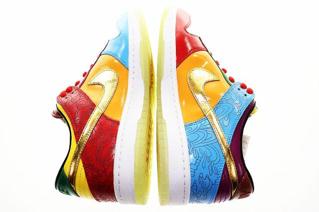 【中古】ナイキ NIKE DUNK LOW PREMIUM FUKUOKA YAMAKASA 2008 28.5cm 323438-171 ダンク ロー 福岡 ▲■230314