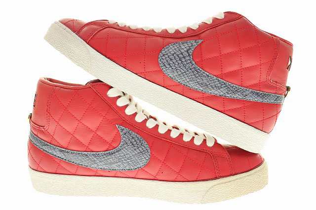 Supreme×NIKE SB 2006SS BLAZER SB SUPREME Sail 313962-121 シュプリーム×ナイキSB ブレーザー セイル ハイカットスニーカー キルティング ベージュ ホワイト サイズUS9(27cm)【230809】【-B】【me04】