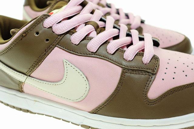 【中古】ナイキ NIKE DUNK LOW PRO SB STUSSY CHERRY 28.5cm 304292-671 ダンク チェリー ステューシー ▲■230314