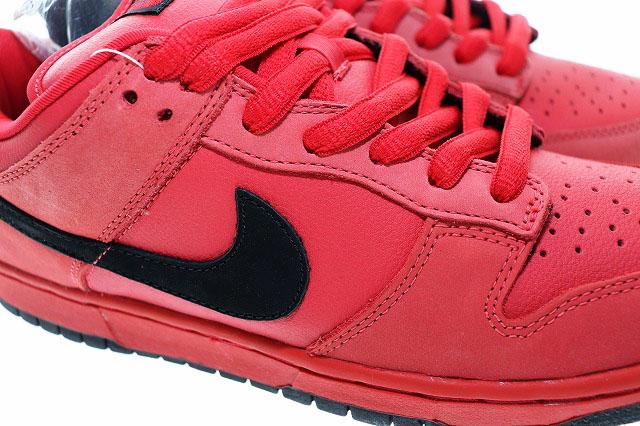 【中古】ナイキ NIKE DUNK LOW PRO SB PURE BLOOD 2003 28.5cm RED DEVIL 304292-601 レッドデビル ▲■230307